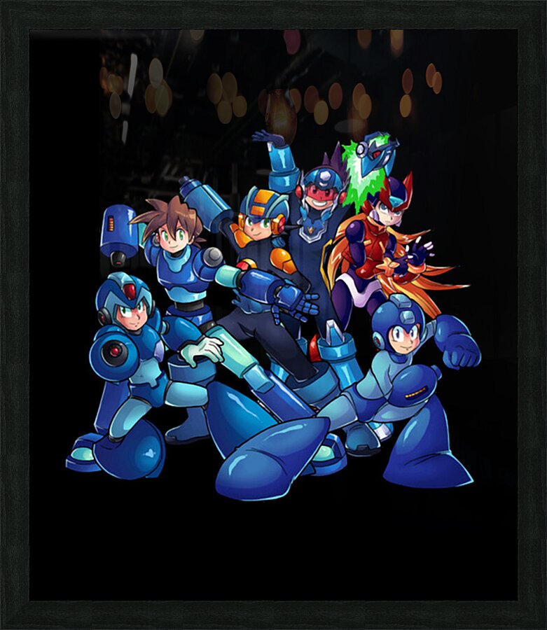 Mega Man 9 Picture Frame print