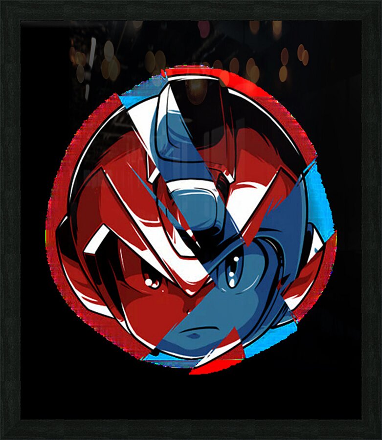 Mega Man 16 Picture Frame print
