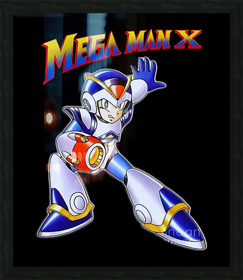 Mega Man 27 Picture Frame print
