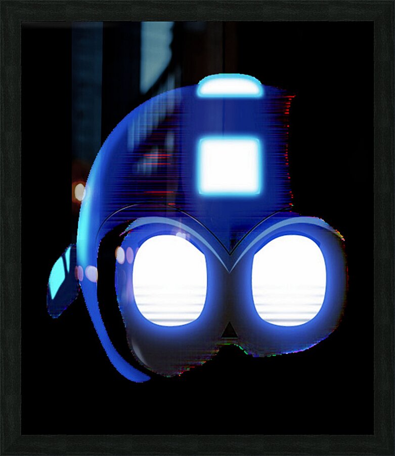 Mega Man 39 Picture Frame print