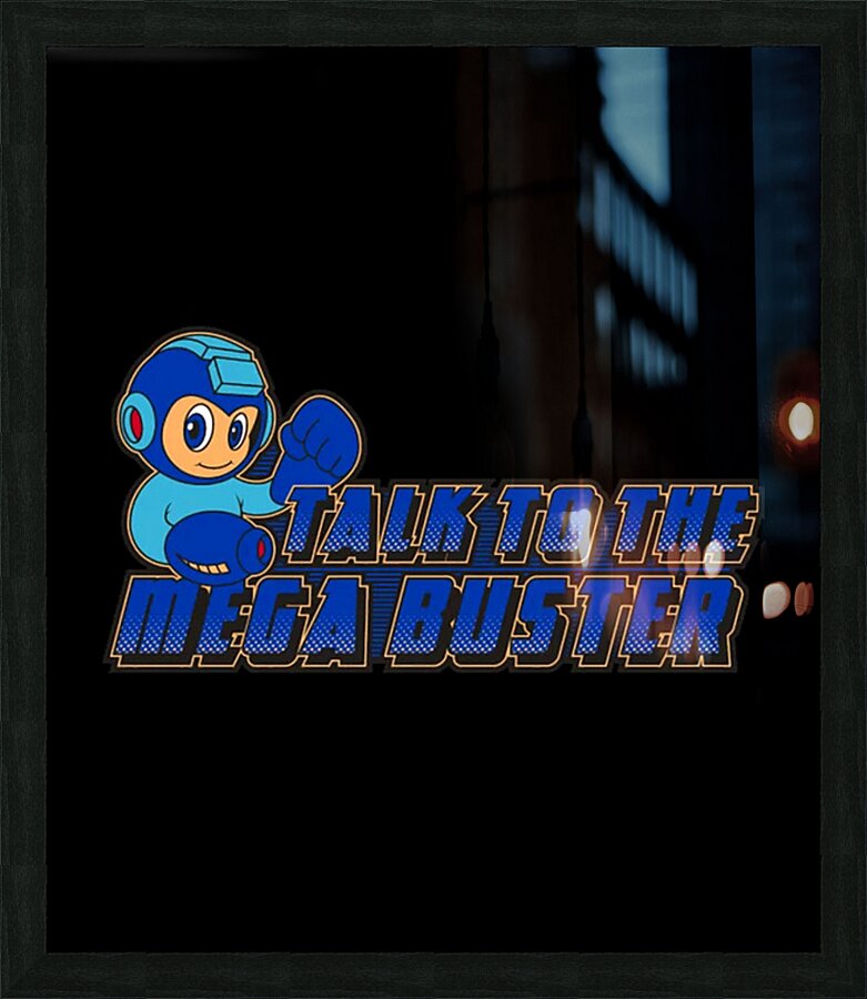 Mega Man 41 Picture Frame print