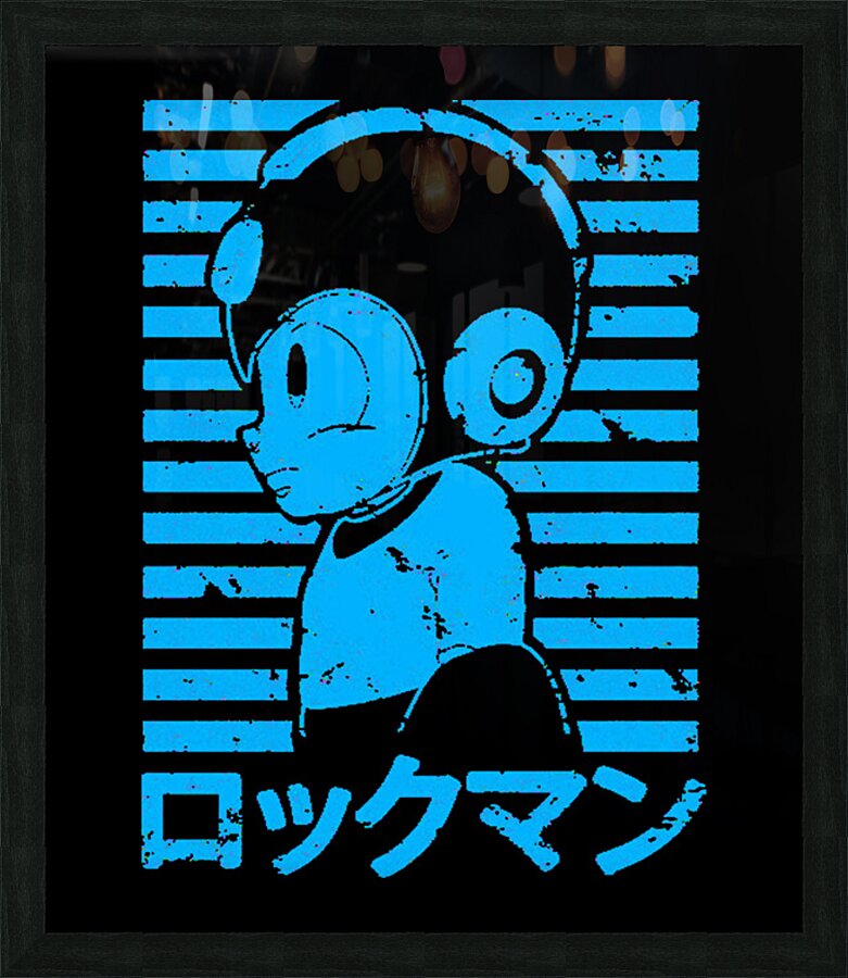 Mega Man 44 Picture Frame print