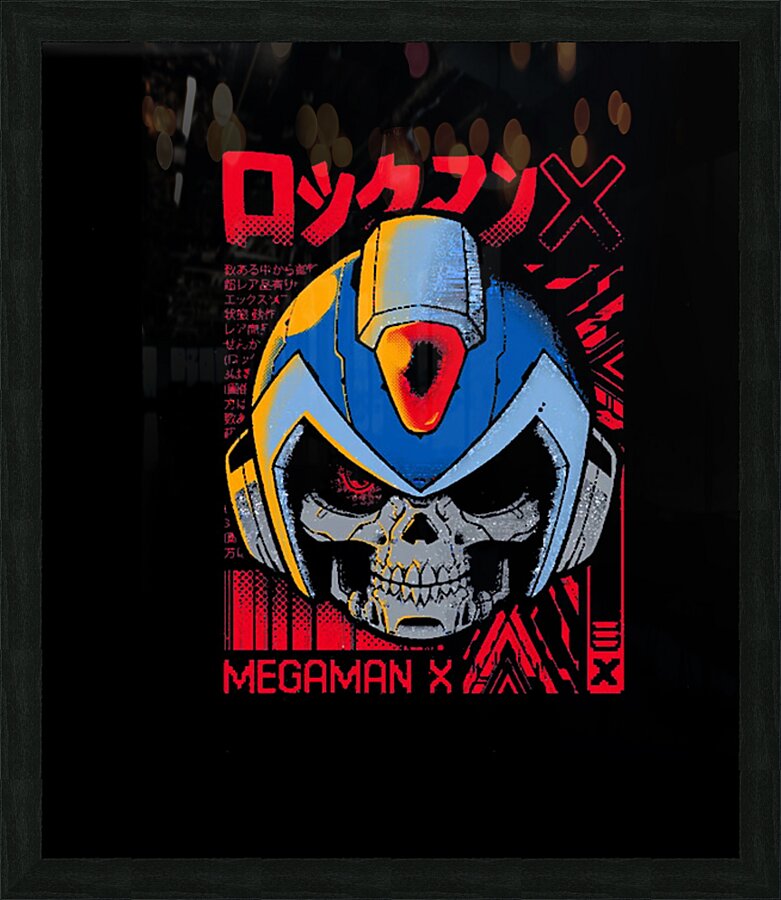 Mega Man 63 Picture Frame print
