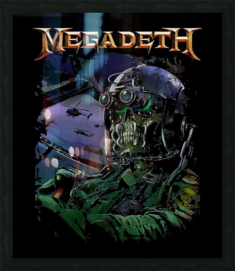 Megadeth 1 Picture Frame print