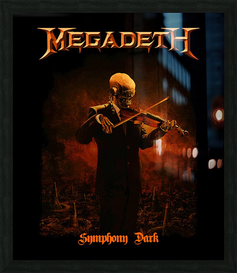 Megadeth 12 Picture Frame print
