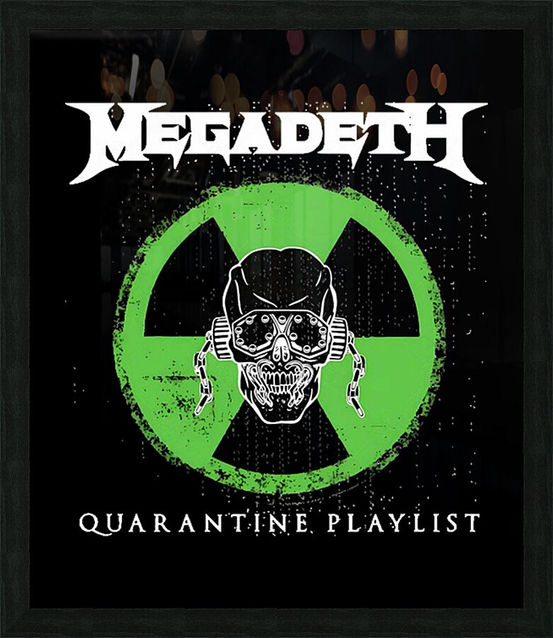Megadeth 13 Picture Frame print