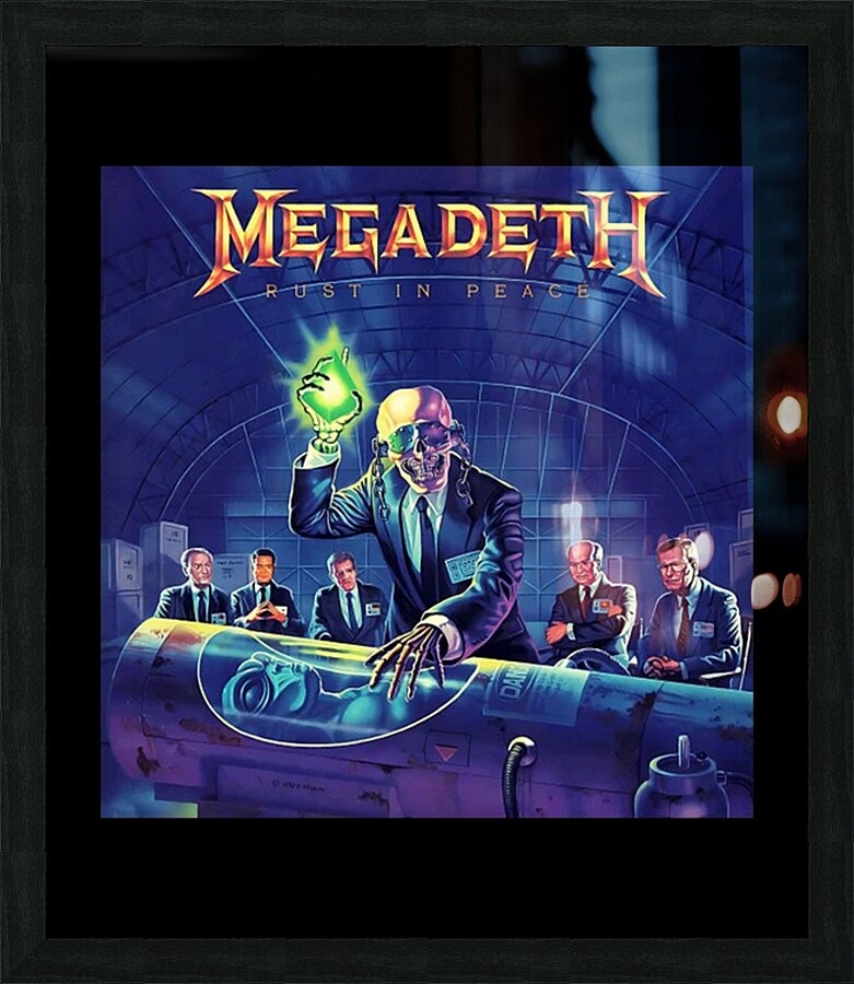Megadeth 14 Picture Frame print