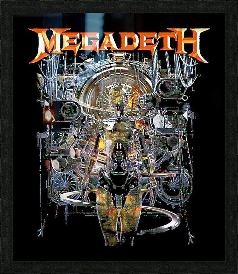 Megadeth 16 Picture Frame print