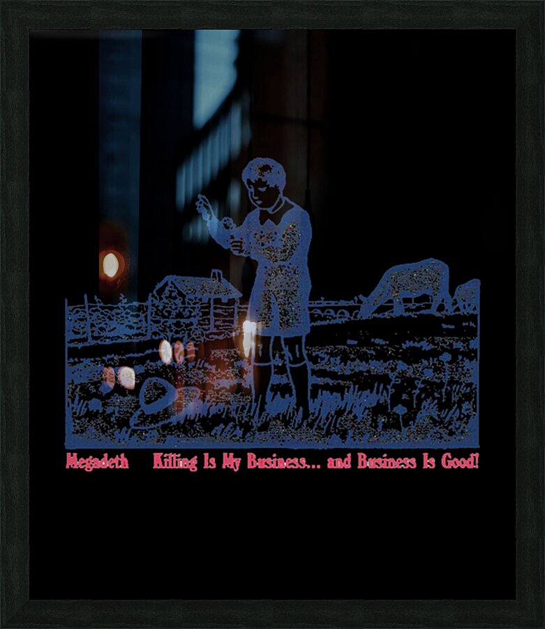 Megadeth 18 Picture Frame print