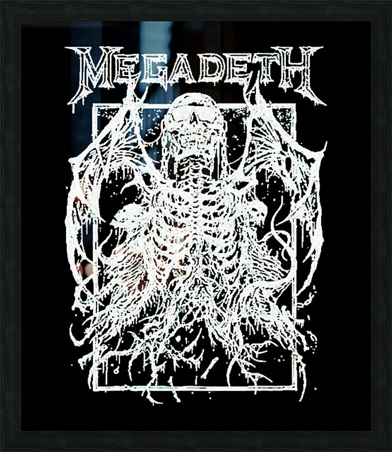 Megadeth 19 Picture Frame print