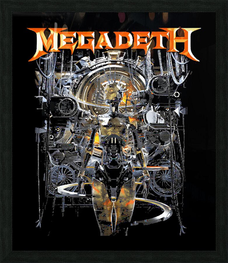 Megadeth 20 Picture Frame print