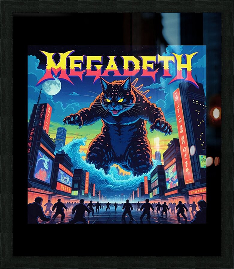 Megadeth 27 Picture Frame print
