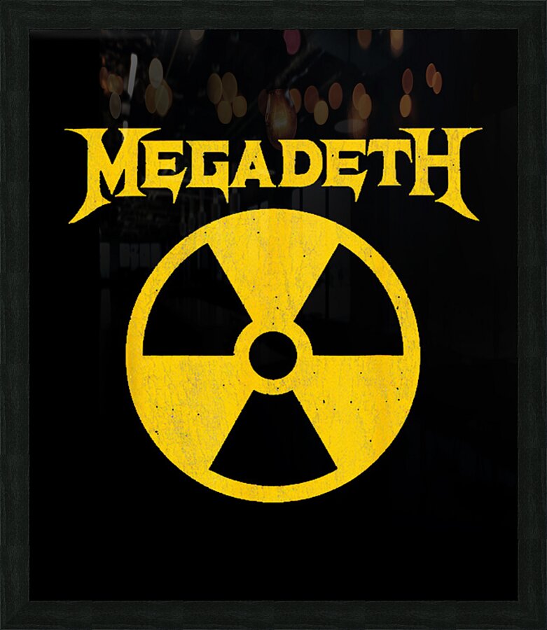 Megadeth 28 Picture Frame print
