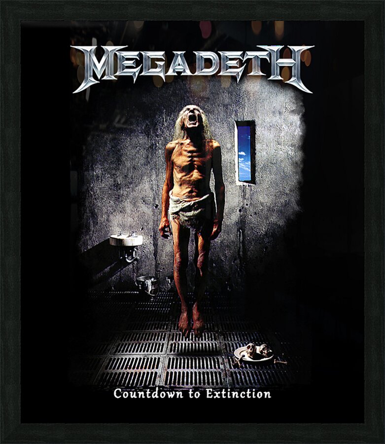 Megadeth 29 Picture Frame print