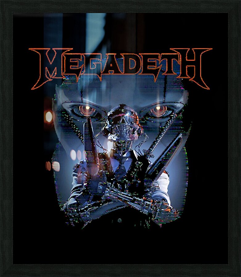 Megadeth 35 Picture Frame print