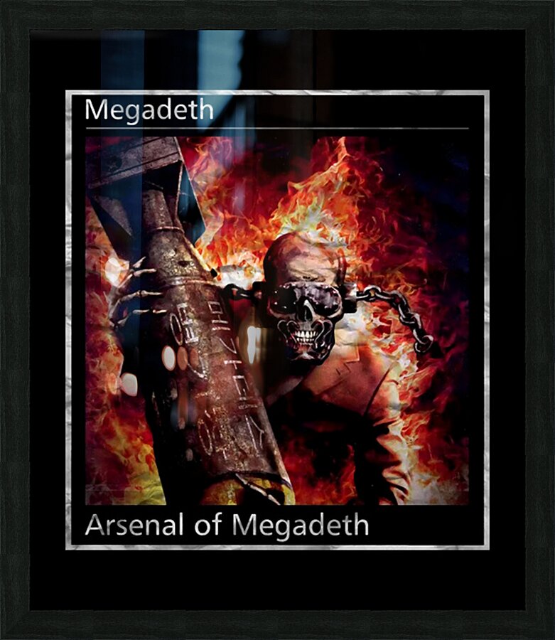 Megadeth 42 Picture Frame print