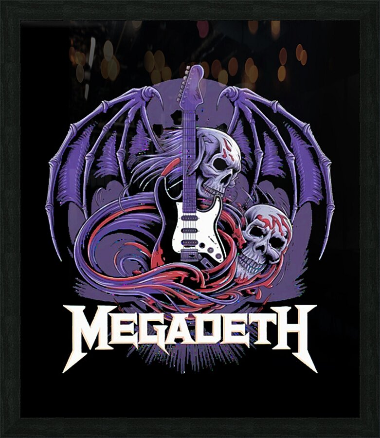 Megadeth 44 Picture Frame print
