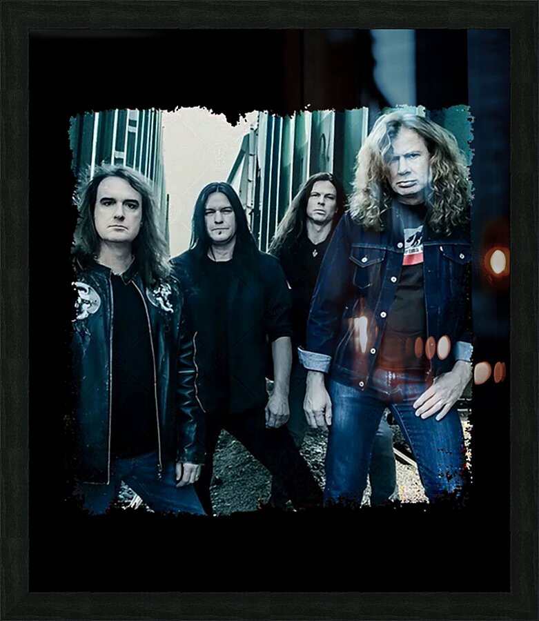 Megadeth 51 Picture Frame print