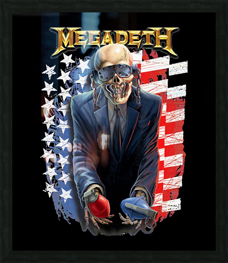 Megadeth 61 Picture Frame print