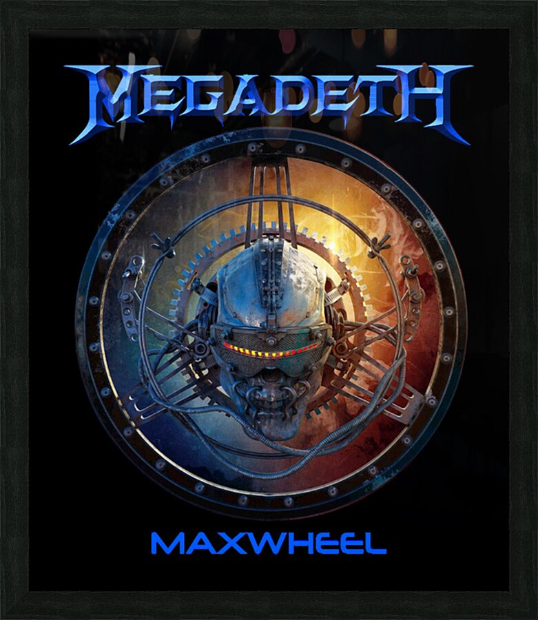 Megadeth 64 Picture Frame print