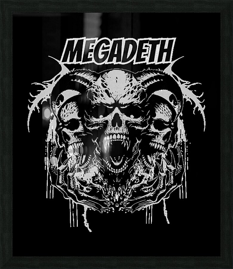 Megadeth 1 Picture Frame print