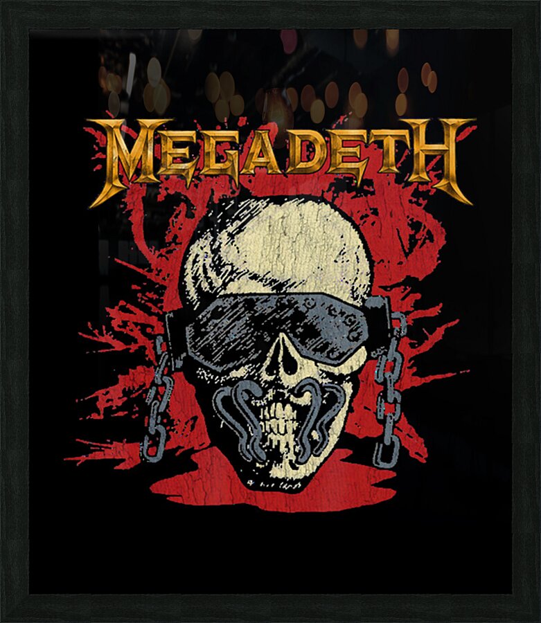 Megadeth 4 Picture Frame print