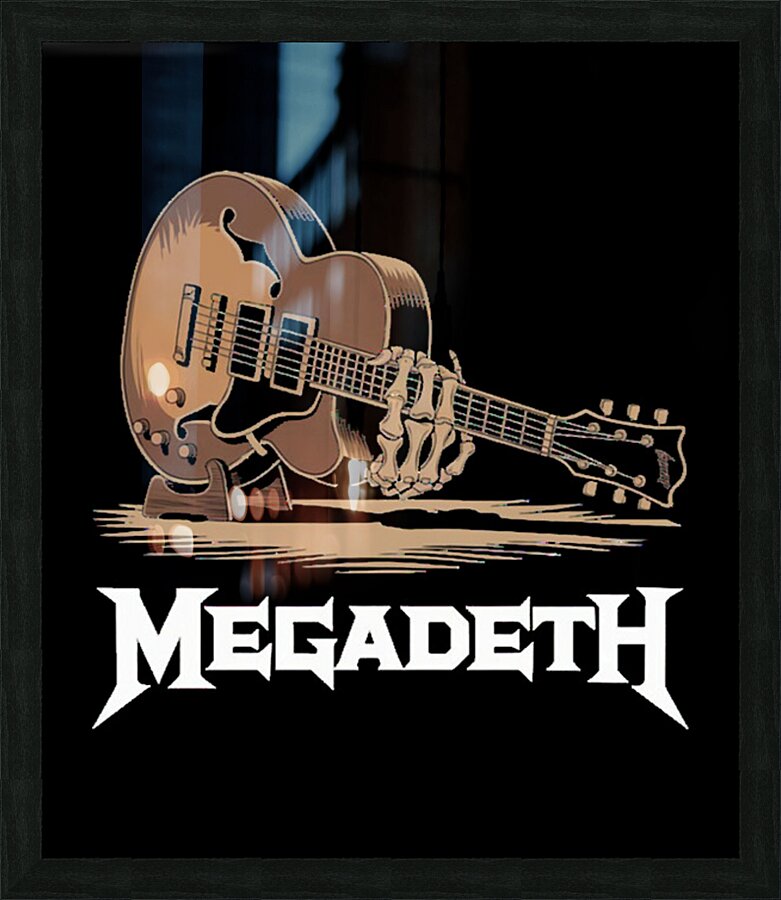 Megadeth 7 Picture Frame print