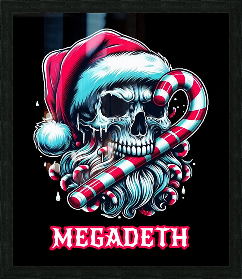 Megadeth 13 Picture Frame print