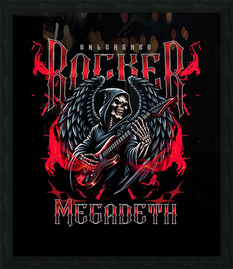 Megadeth 14 Picture Frame print