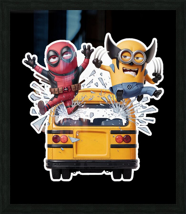 Minion 1 Picture Frame print