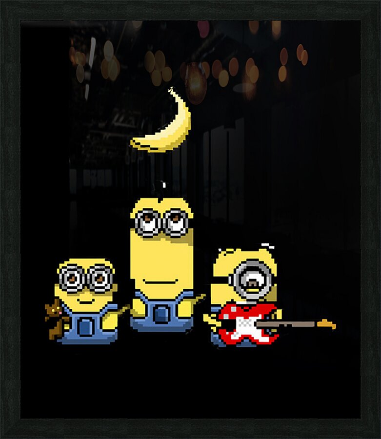 Minion 14 Picture Frame print