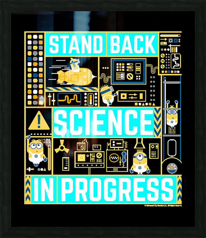 Minion 1 Picture Frame print