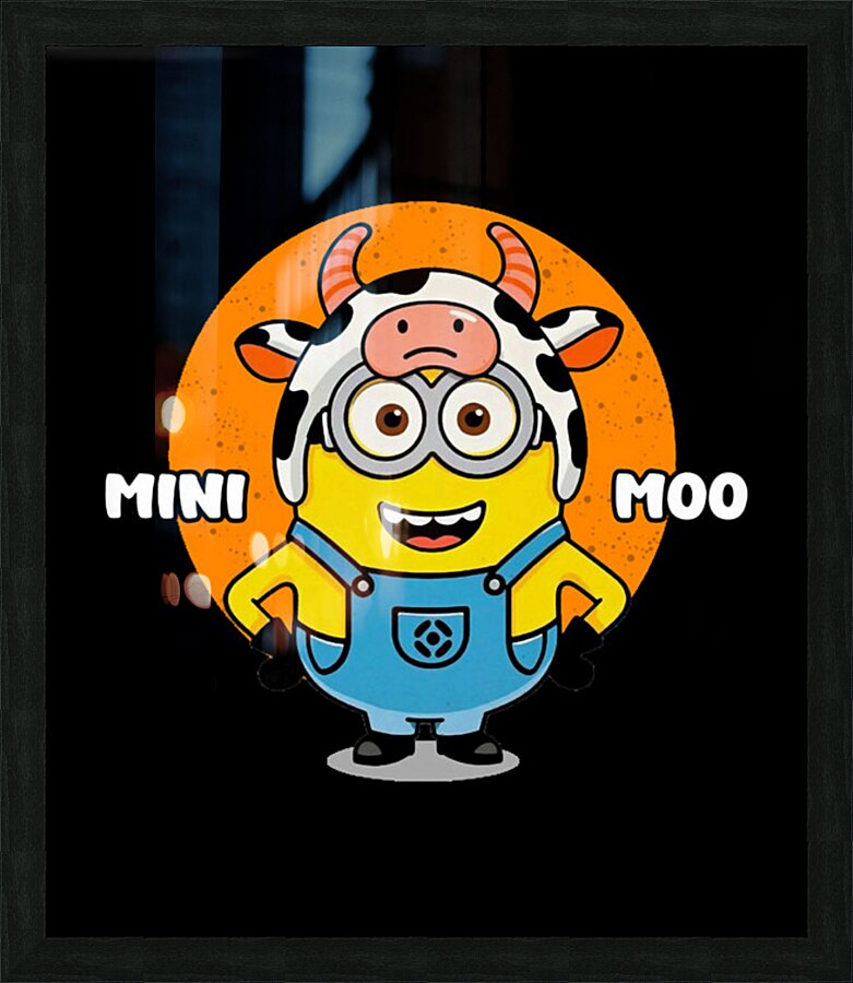 Minion 14 Picture Frame print