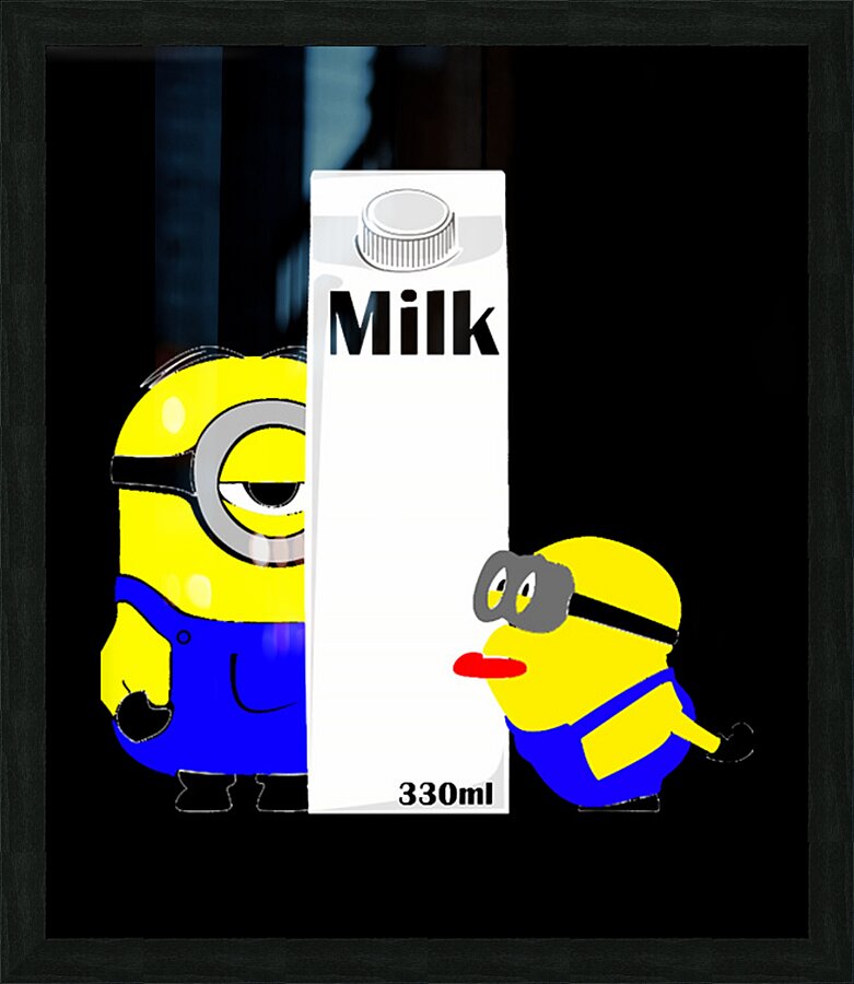 Minion 32 Picture Frame print