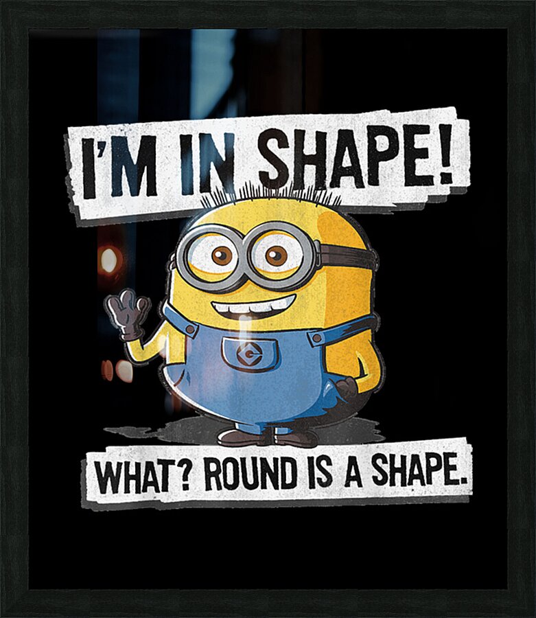 Minion 38 Picture Frame print