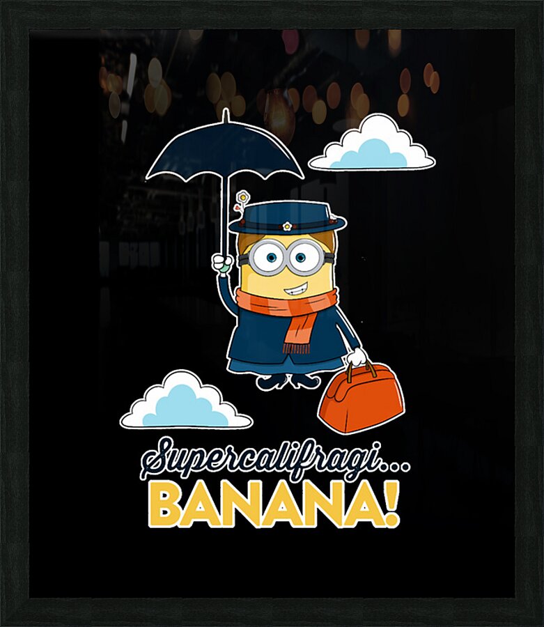Minion 41 Picture Frame print