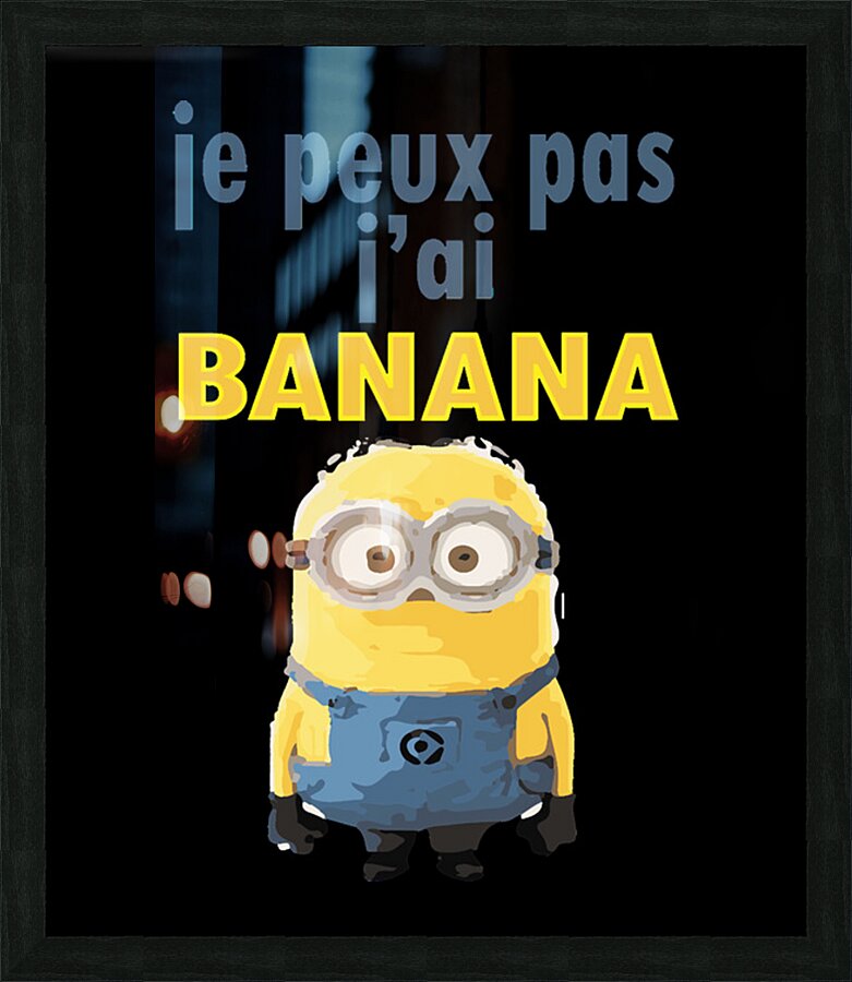 Minion 43 Picture Frame print