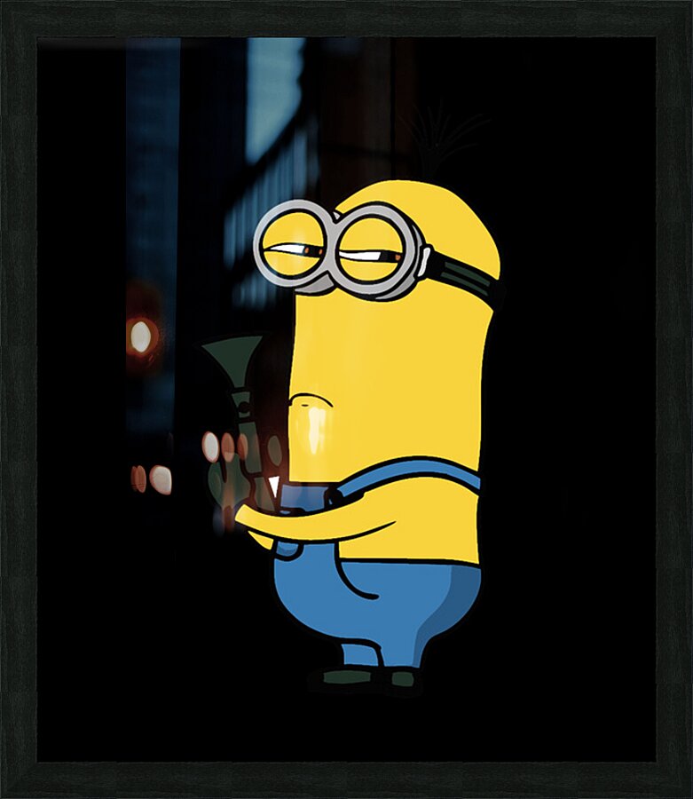Minion 48 Picture Frame print