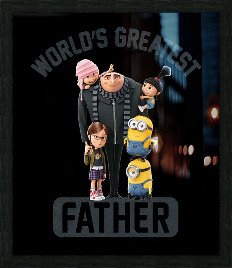 Minion 49 Picture Frame print