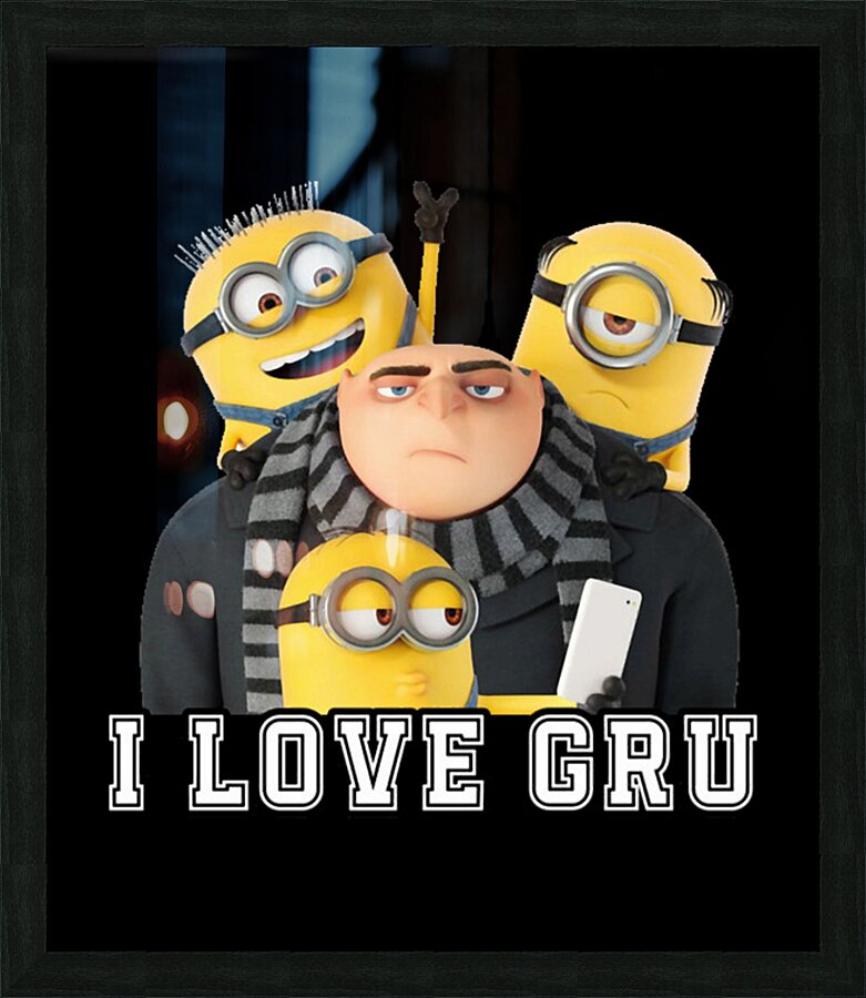 Minion 53 Picture Frame print
