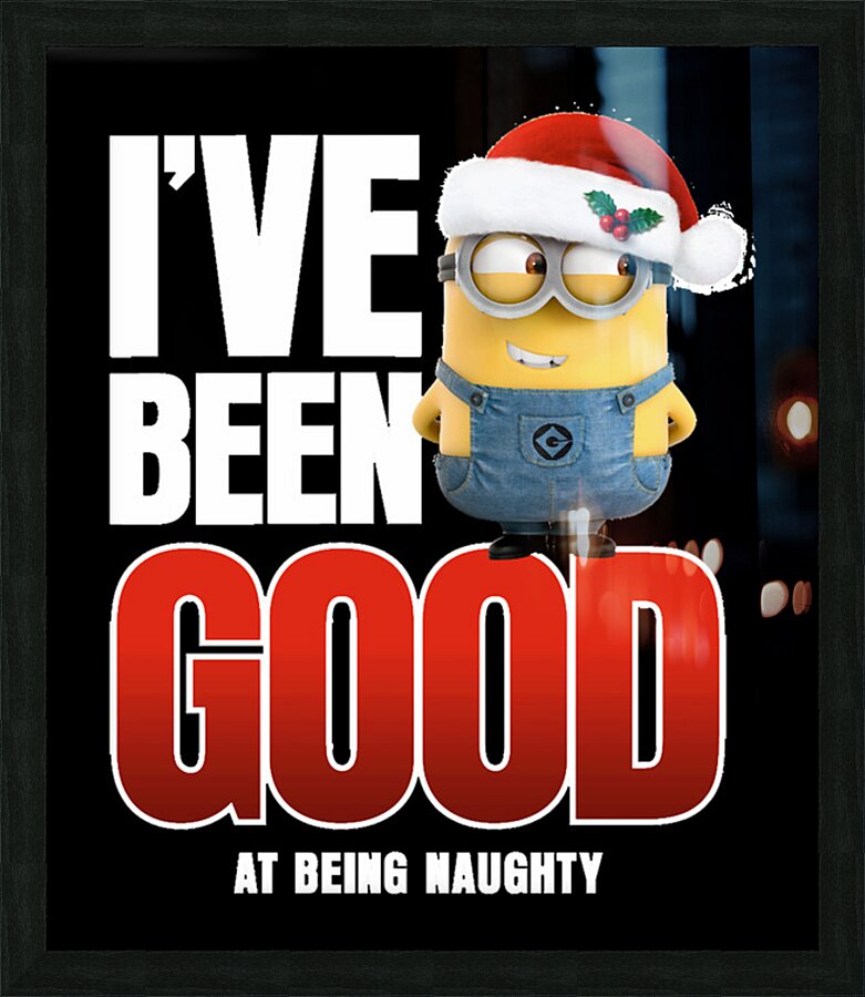 Minion 61 Picture Frame print