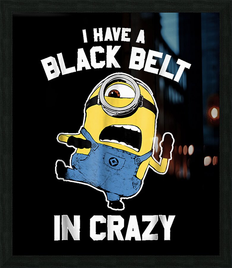 Minion 62 Picture Frame print
