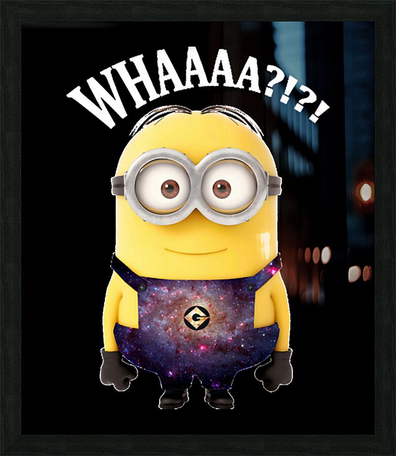 Minion 2 Picture Frame print