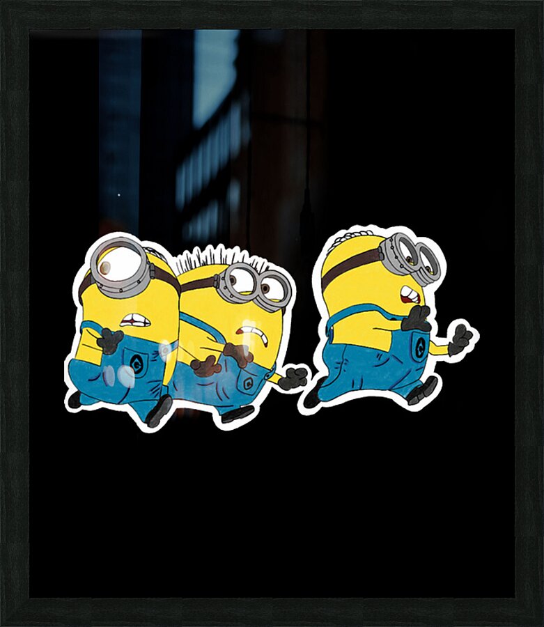 Minion 15 Picture Frame print