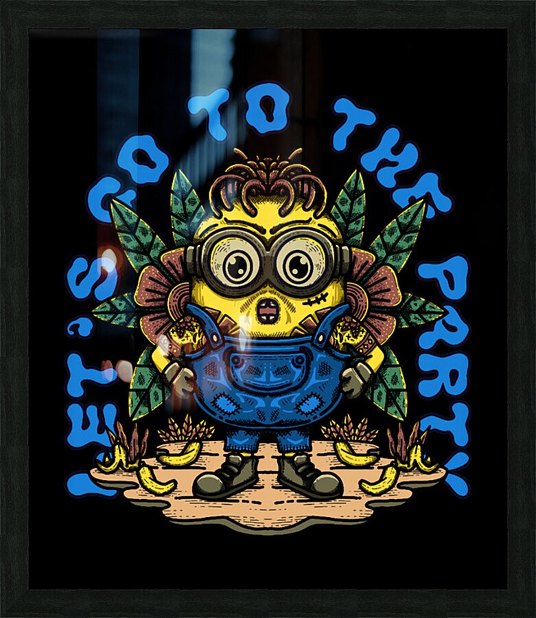 Minion 16 Picture Frame print