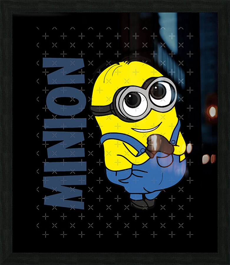 Minion 18 Picture Frame print