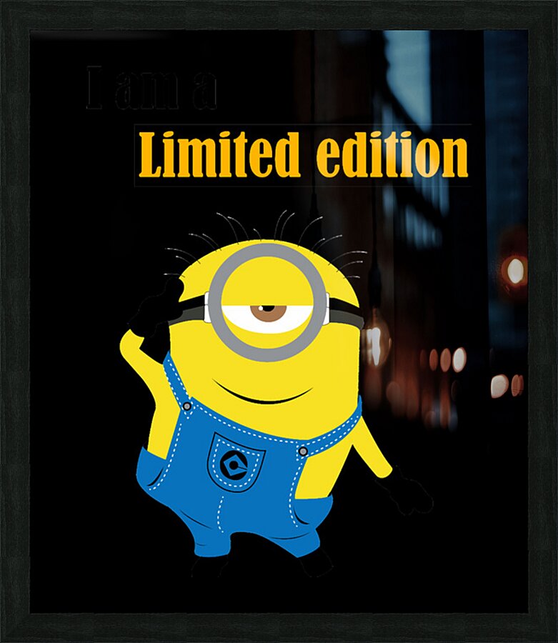 Minion 23 Picture Frame print