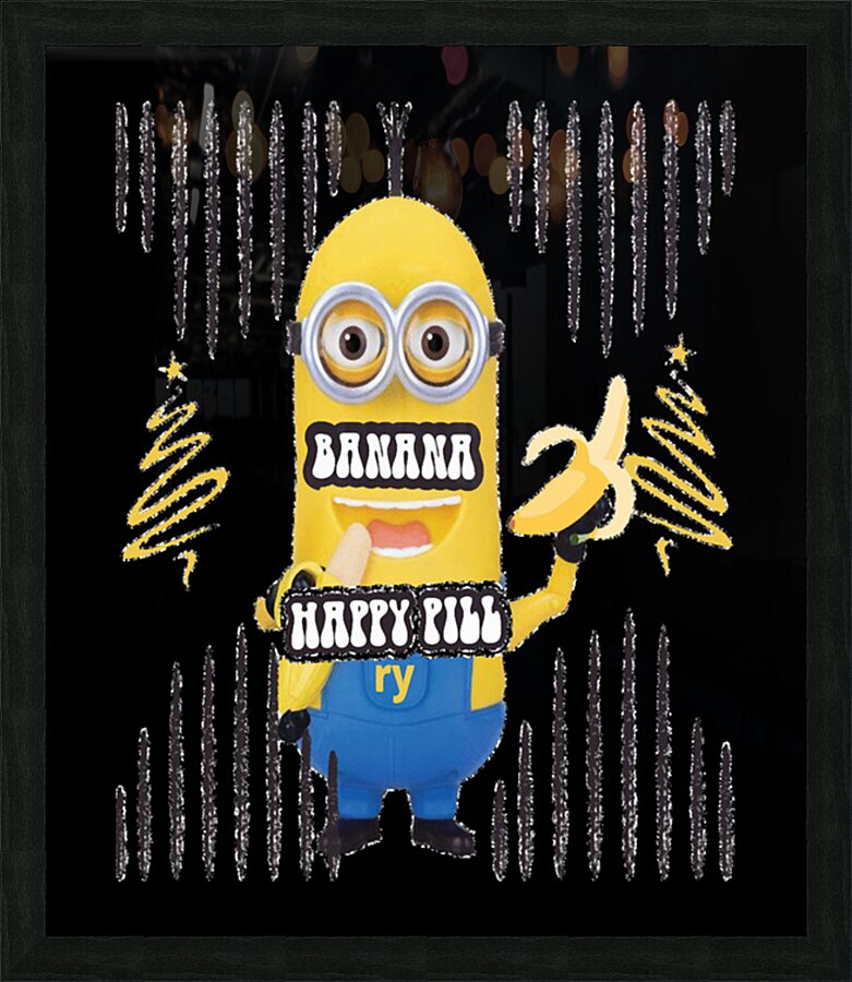 Minion 28 Picture Frame print