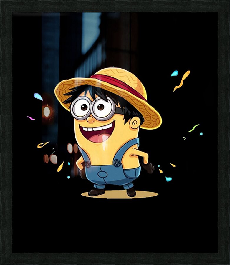 Minion 30 Picture Frame print
