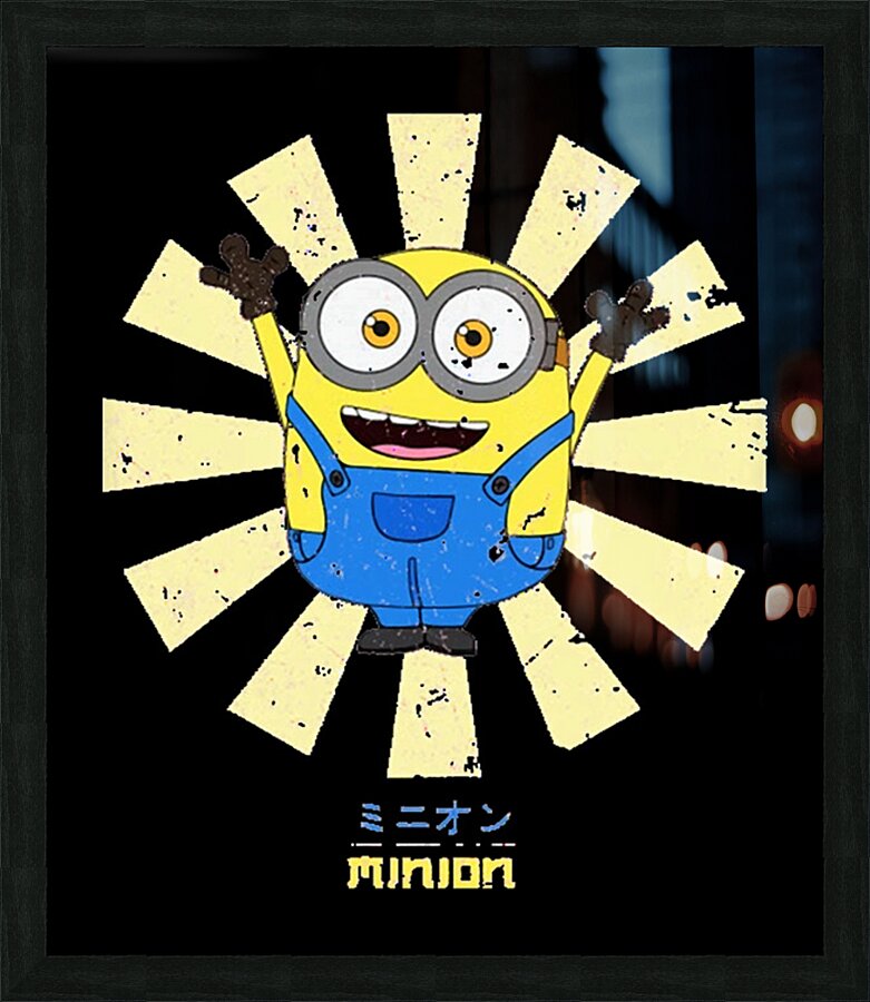 Minion 39 Picture Frame print